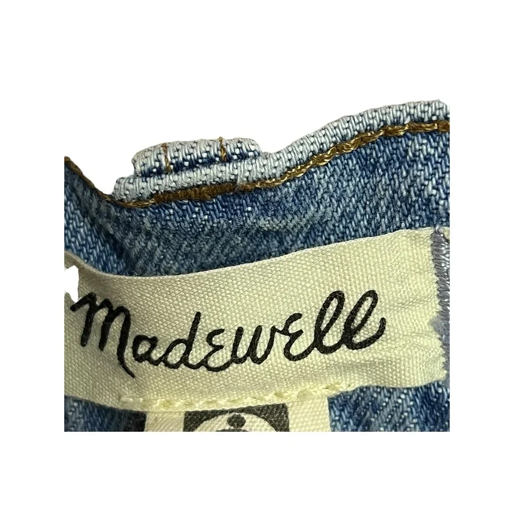 Madewell Perfect‎ Vintage Jeans Womens 25 Light Wash High-Rise Straight